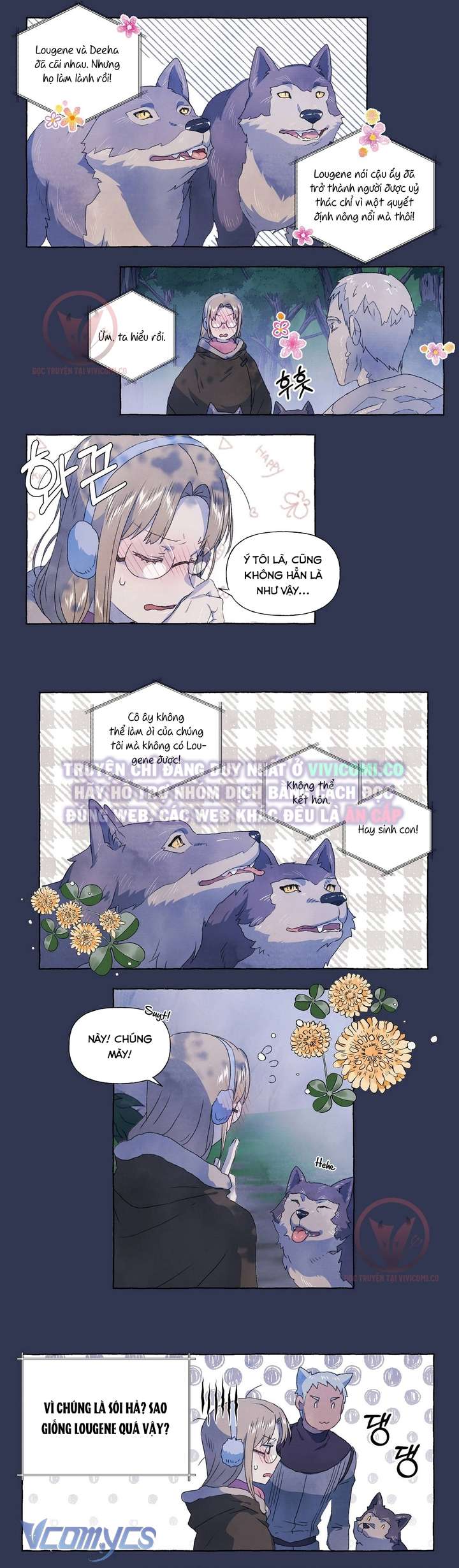[18+] Chàng Sói Ngốc Và Nàng Thủ Thư Chapter 27 - Trang 3