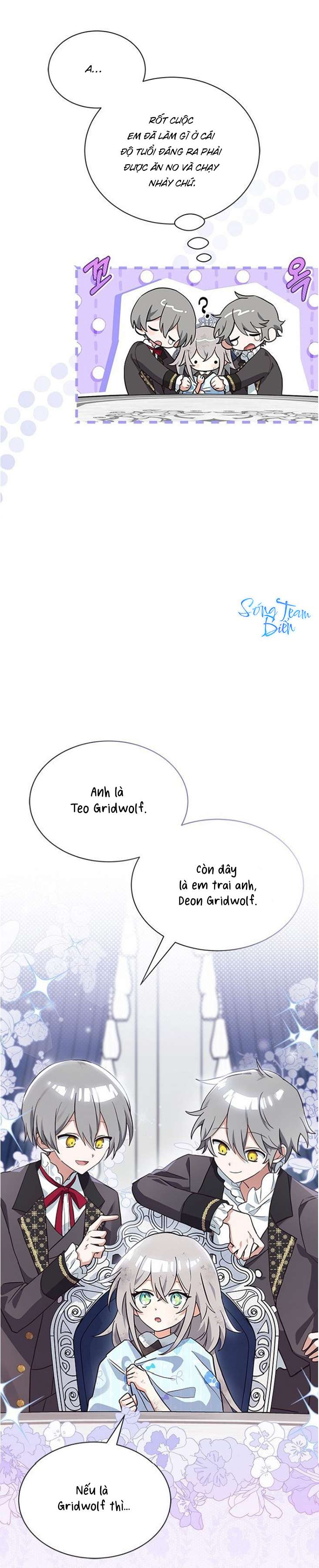 Mèo con được gia tộc sói nhận nuôi? Chapter 2 - Trang 3