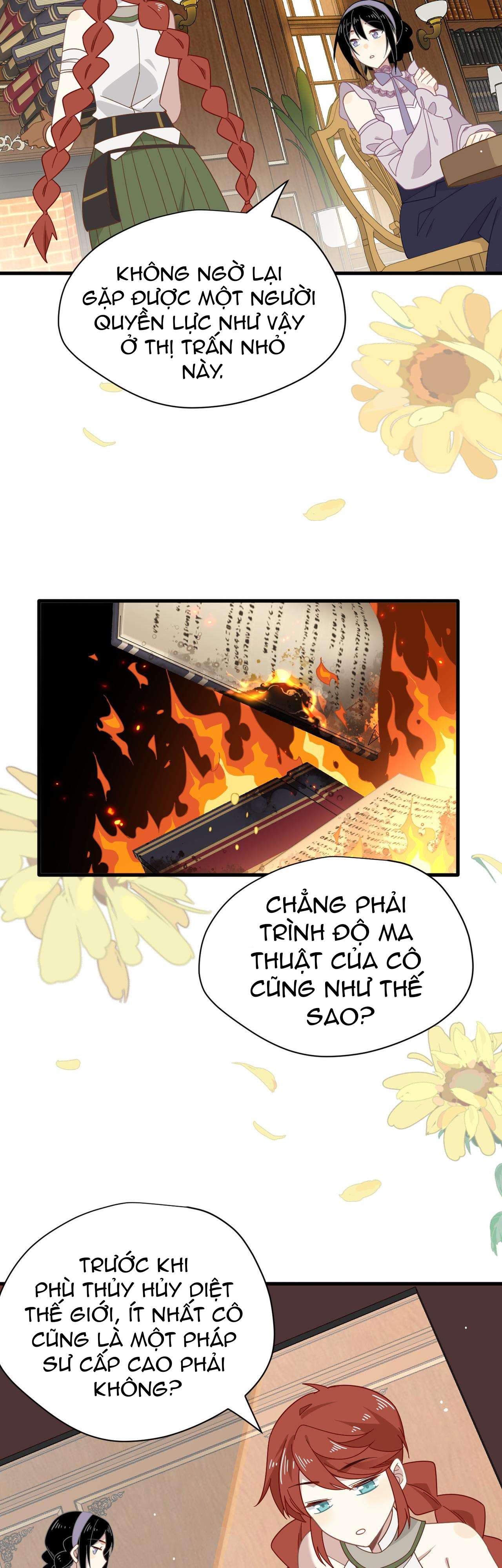 Xuyên thành phù thủy nuôi dưỡng kỵ sĩ thánh điện Chapter 21 - Trang 4