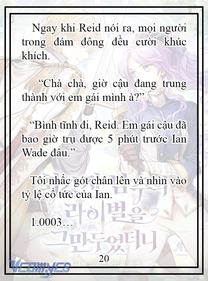 [Novel] Tôi Không Còn Là Đối Thủ Của Nam Chính Chap 18 - Trang 2