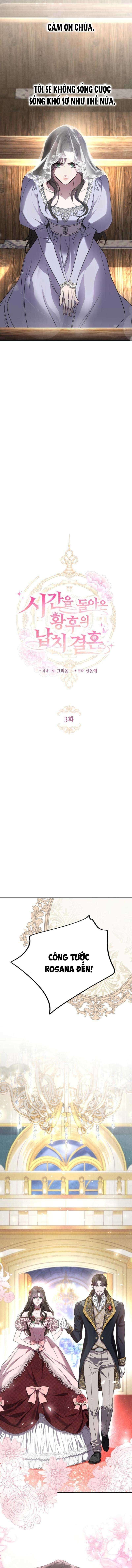 Cuộc hôn nhân bắt cóc của hoàng hậu xuyên không về quá khứ Chap 3 - Trang 2