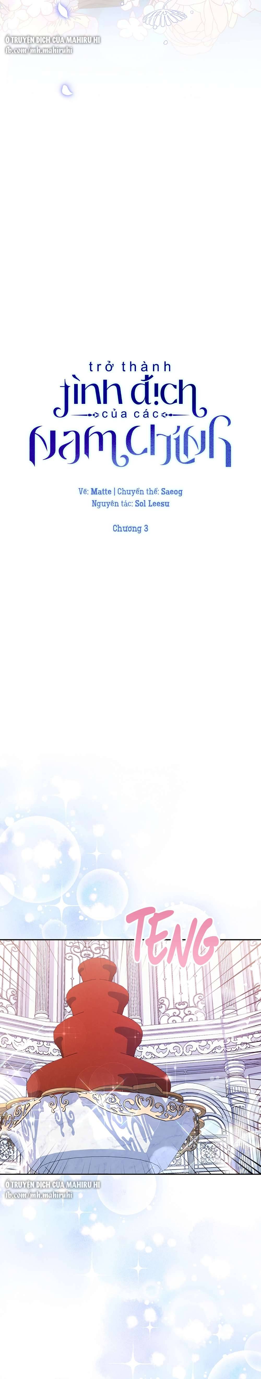 Trở Thành Tình Địch Của Các Nam Chính Chapter 3 - Trang 3