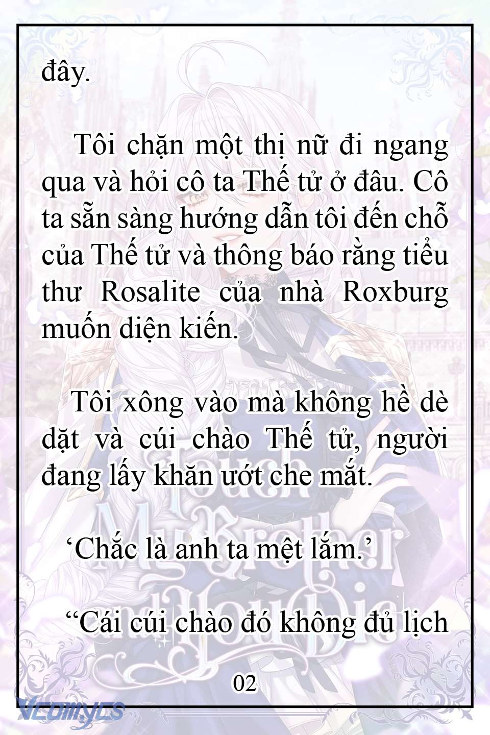 [Novel] Động Vào Em Trai Tôi Xem, Các Người Chết Chắc Chap 9 - Trang 2