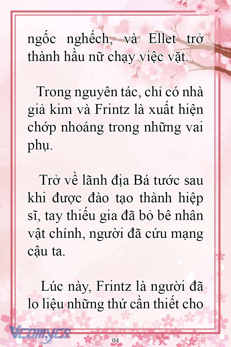 [Novel] Đặc Quyền Của Người Chuyển Sinh Chap 4 - Next Chap 5