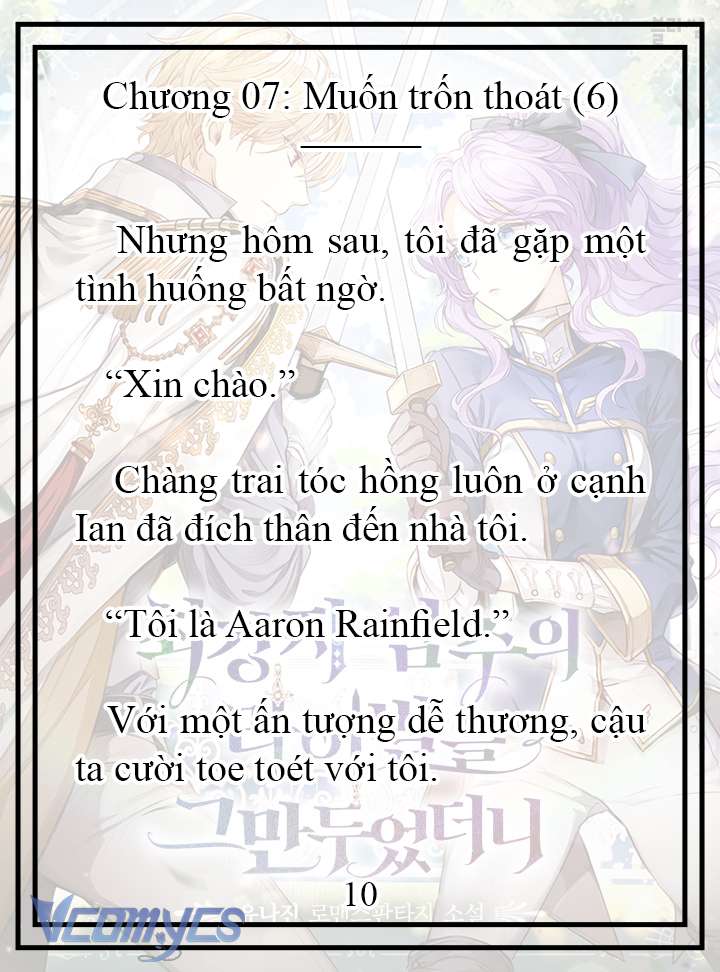 [Novel] Tôi Không Còn Là Đối Thủ Của Nam Chính Chap 7 - Trang 2