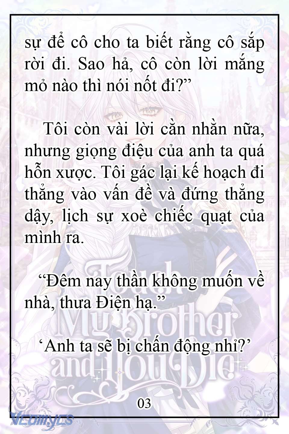 [Novel] Động Vào Em Trai Tôi Xem, Các Người Chết Chắc Chap 9 - Trang 2