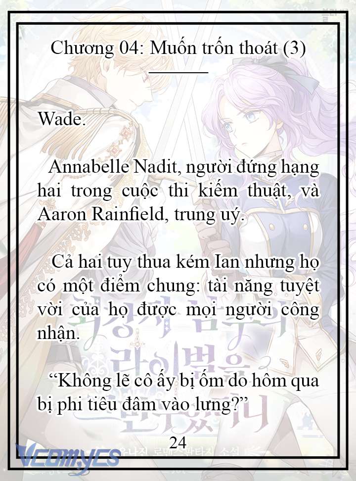 [Novel] Tôi Không Còn Là Đối Thủ Của Nam Chính Chap 4 - Trang 2