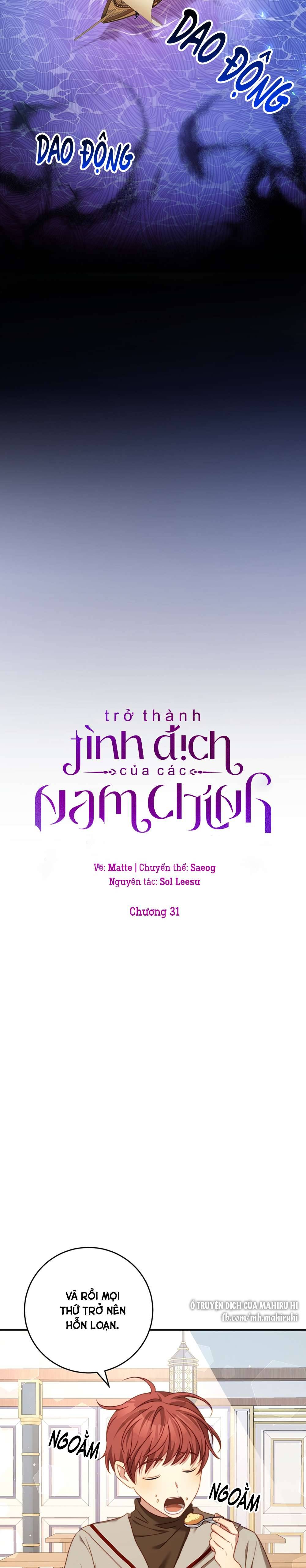 Trở Thành Tình Địch Của Các Nam Chính Chapter 31 - Trang 3