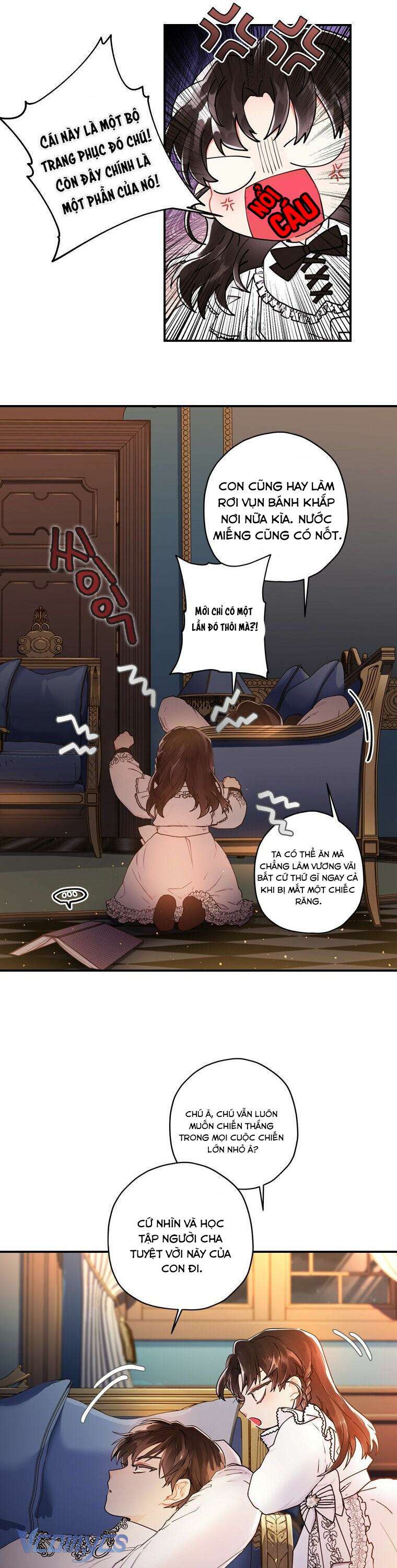 Tôi Đã Trở Thành Con Gái Nuôi Của Nam Chính Chap 14 - Trang 2