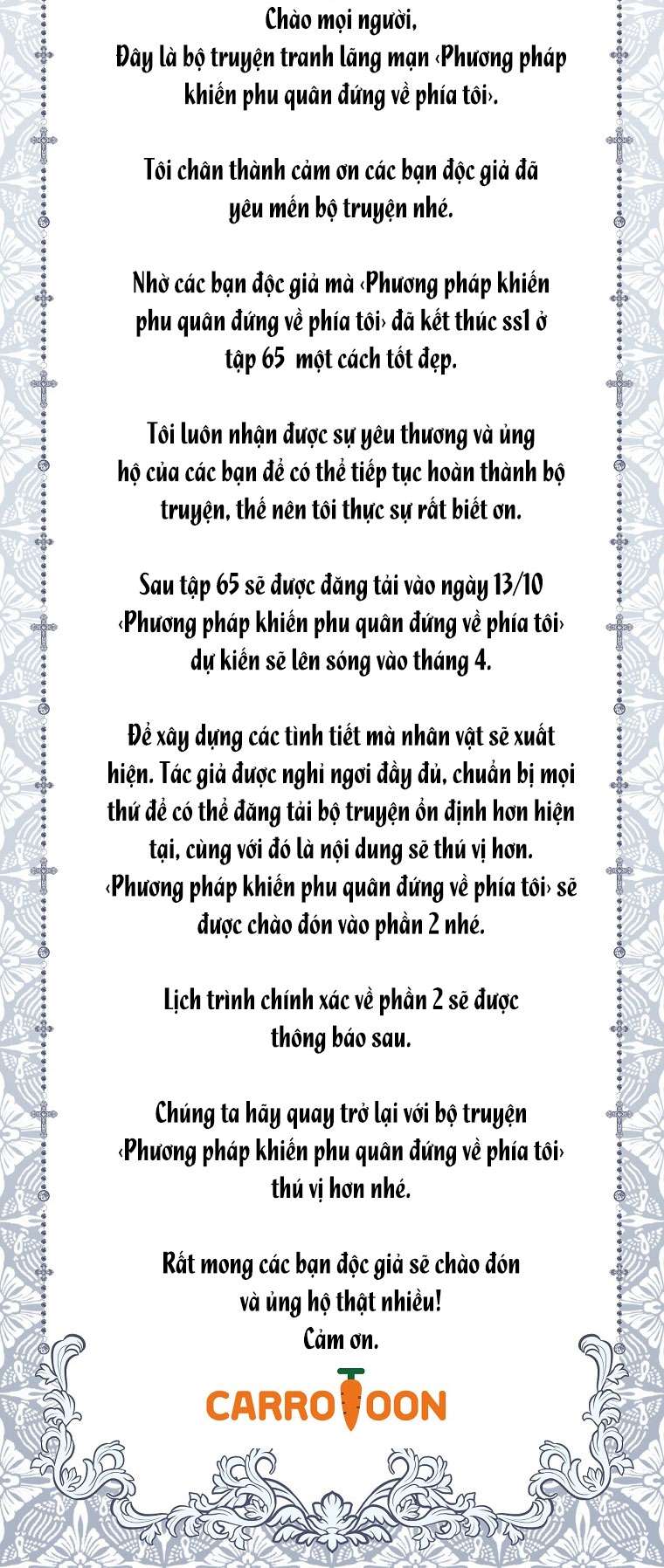 Phương Pháp Khiến Phu Quân Đứng Về Phía Tôi Chapter 65 - Trang 4