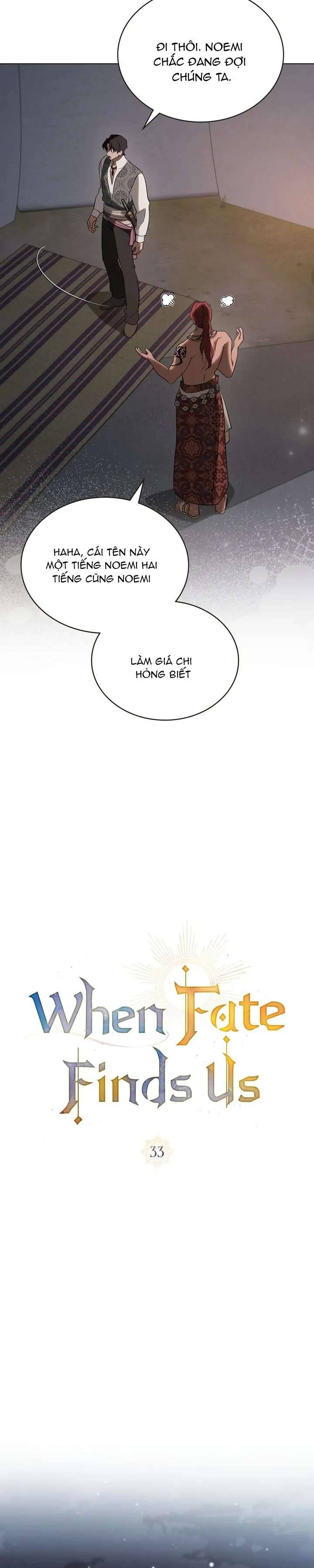 Khi Số Phận Tìm Đến Hai Ta Chapter 33 - Next Chapter 34