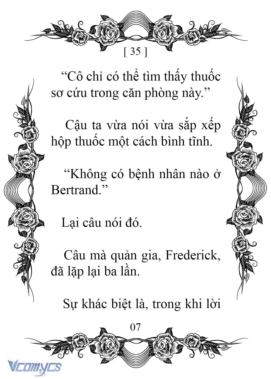 [Novel] Chào Mừng Đến Với Dinh Thự Hoa Hồng Chap 35 - Next Chap 36