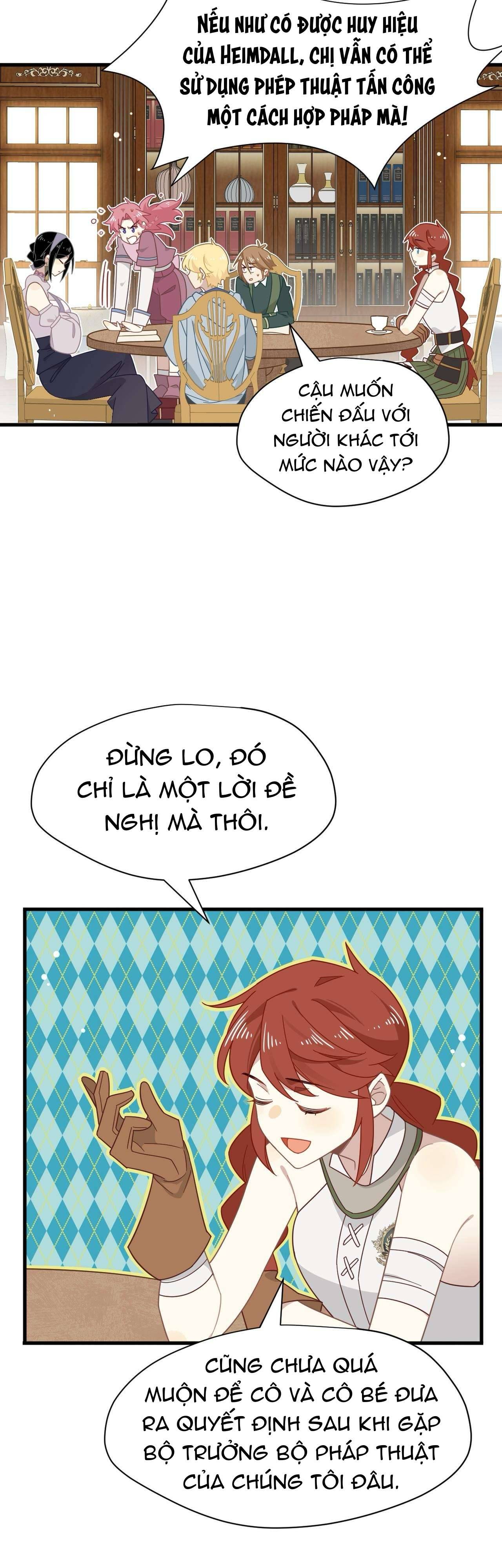 Xuyên thành phù thủy nuôi dưỡng kỵ sĩ thánh điện Chapter 22 - Trang 4