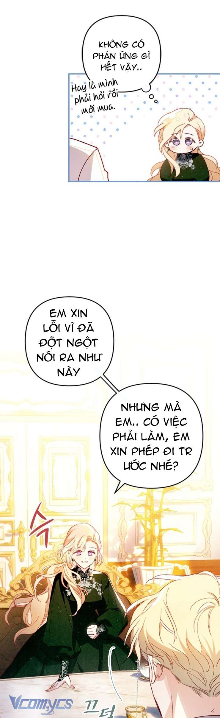 Nuôi vị hôn phu bằng tiền bạc. Chap 3 - Trang 2