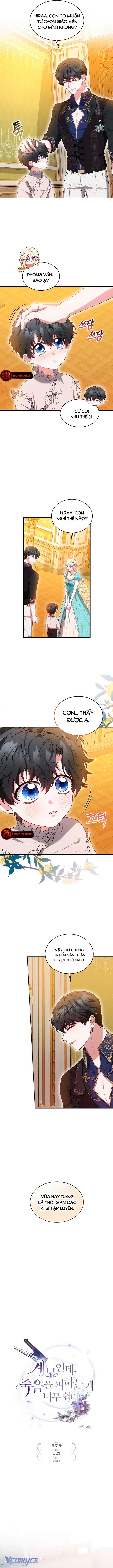 Dù Là Mẹ Kế Nhưng Tôi Thoát Khỏi Cái Chết Rất Dễ Dàng Chapter 38 - Trang 4