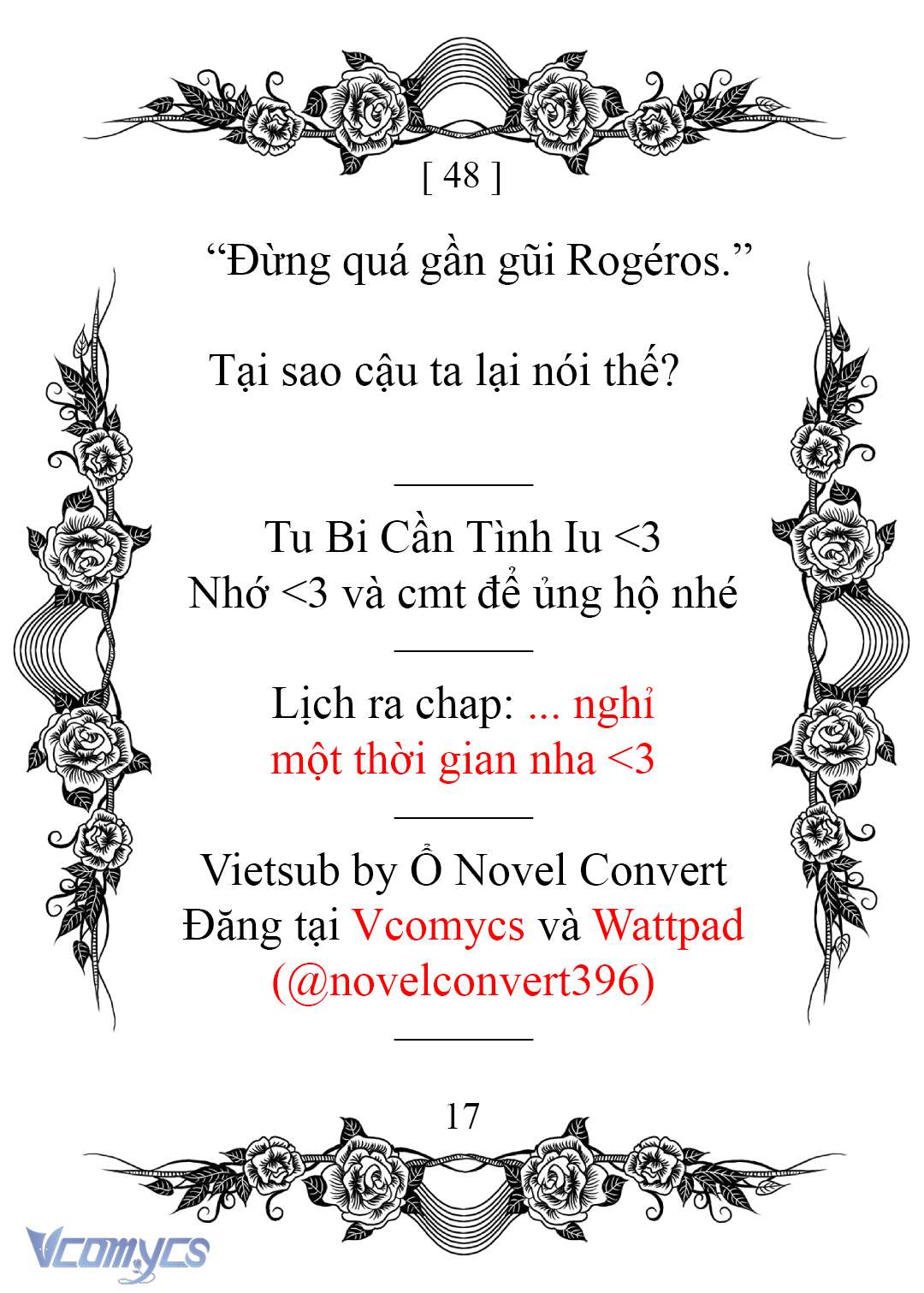 [Novel] Chào Mừng Đến Với Dinh Thự Hoa Hồng Chap 48 - Trang 2