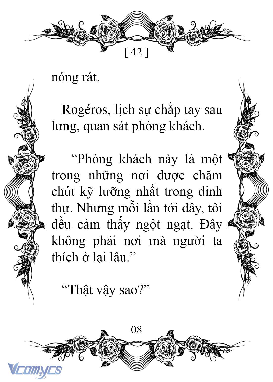 [Novel] Chào Mừng Đến Với Dinh Thự Hoa Hồng Chap 42 - Trang 2