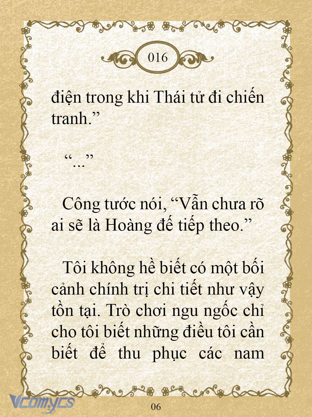 [Novel] Kẻ Phản Diện Được Định Phải Chết Chap 16 - Next Chap 17