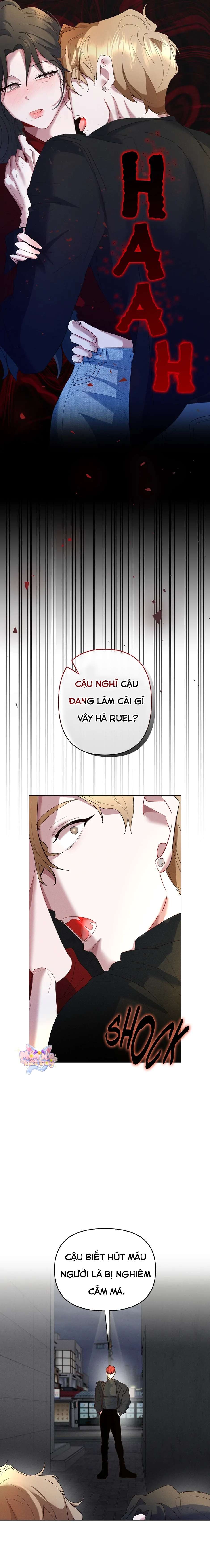 [18+] Nụ Hôn Máu Chapter 5 - Trang 4
