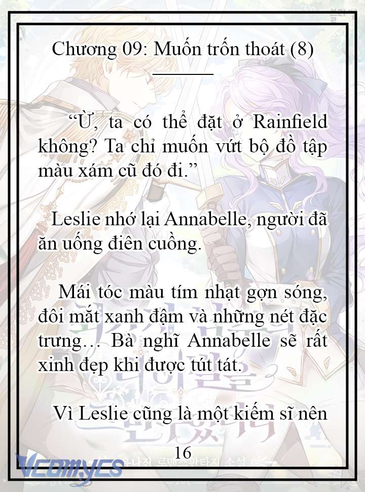 [Novel] Tôi Không Còn Là Đối Thủ Của Nam Chính Chap 9 - Trang 2