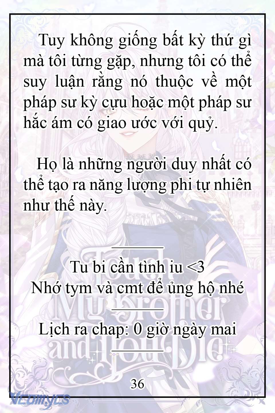 [Novel] Động Vào Em Trai Tôi Xem, Các Người Chết Chắc Chap 2 - Trang 2