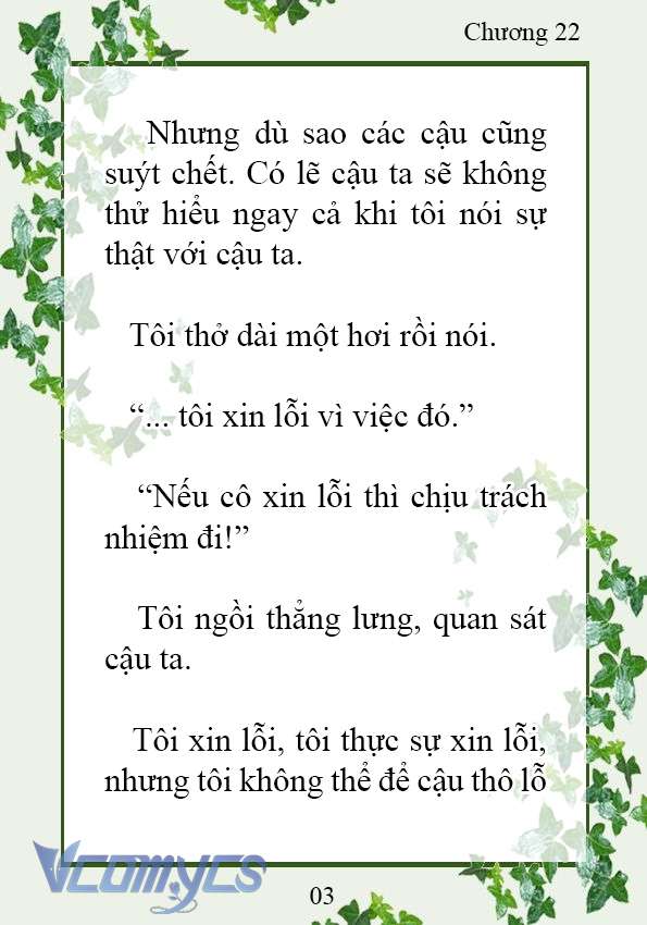 [Novel] Trở Thành Em Gái Của Nam Chính Tiểu Thuyết Đam Mỹ Chap 22 - Trang 2