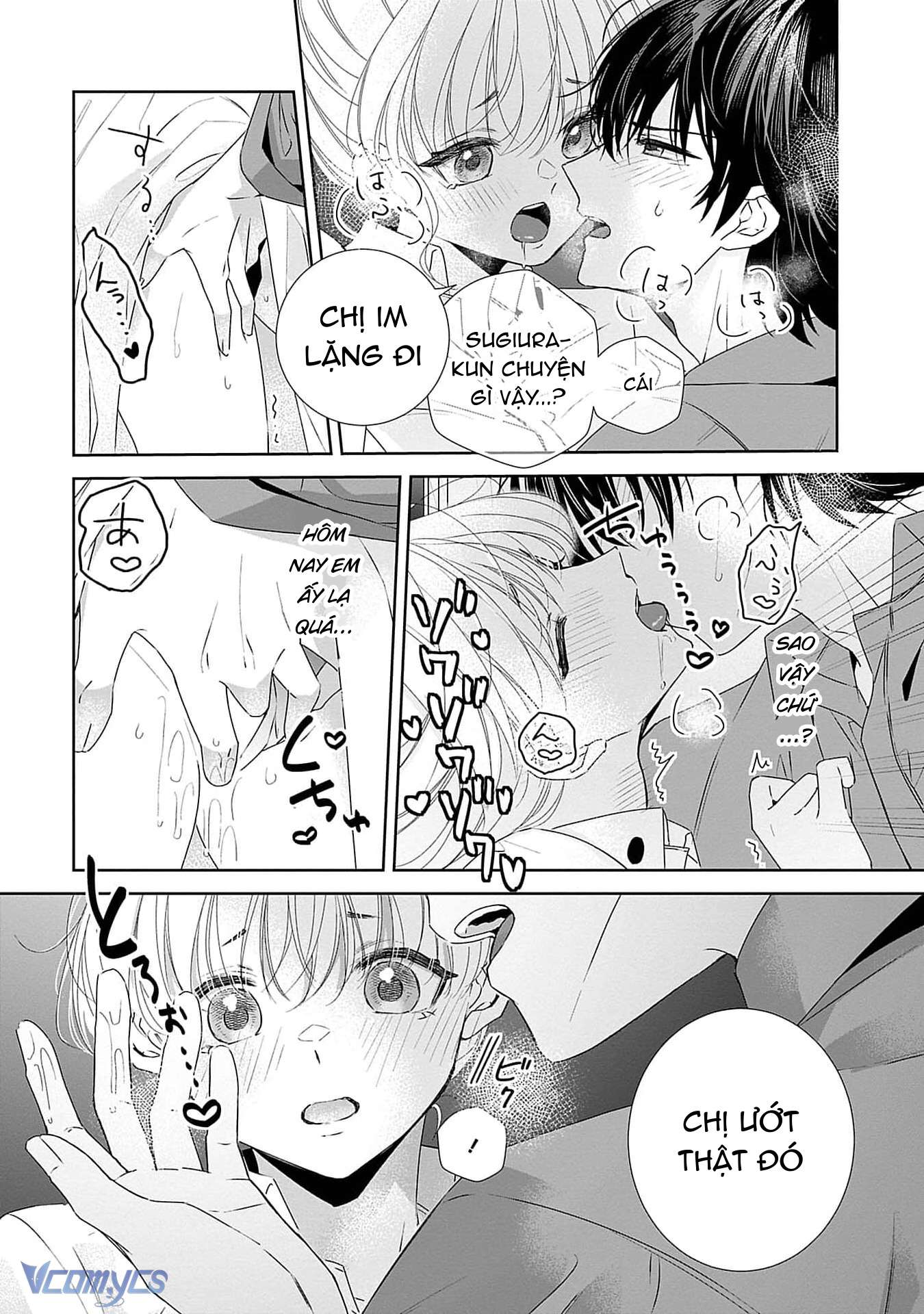 [18+]Bị Em Trai Nhà Bên Dụ Dỗ Rồi!!! Chap 8 - Trang 2