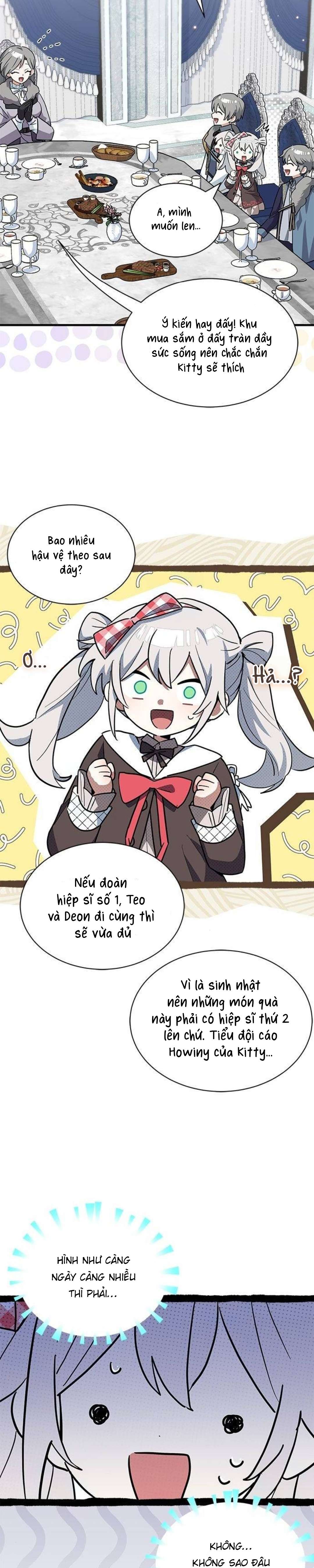 Mèo con được gia tộc sói nhận nuôi? Chapter 30 - Trang 3