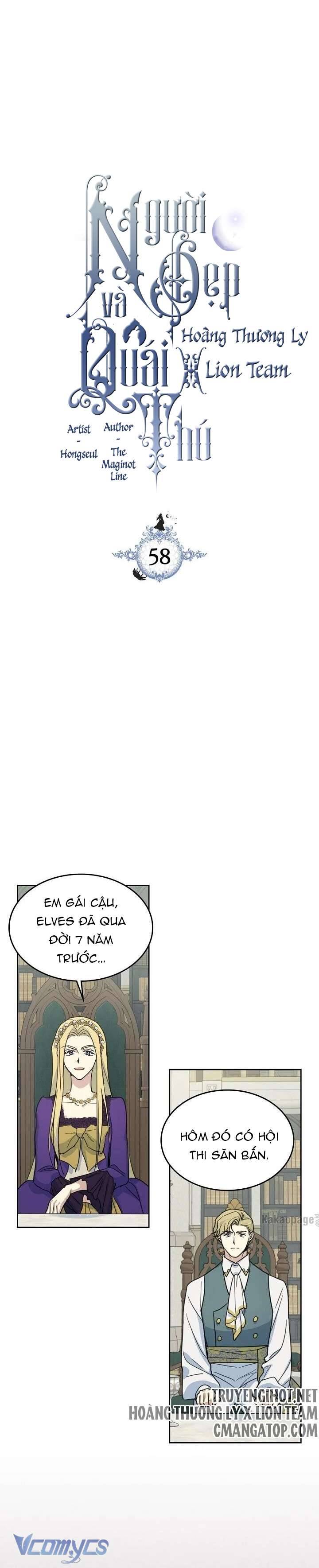 Người Đẹp Và Quái Thú Chap 58 - Trang 3