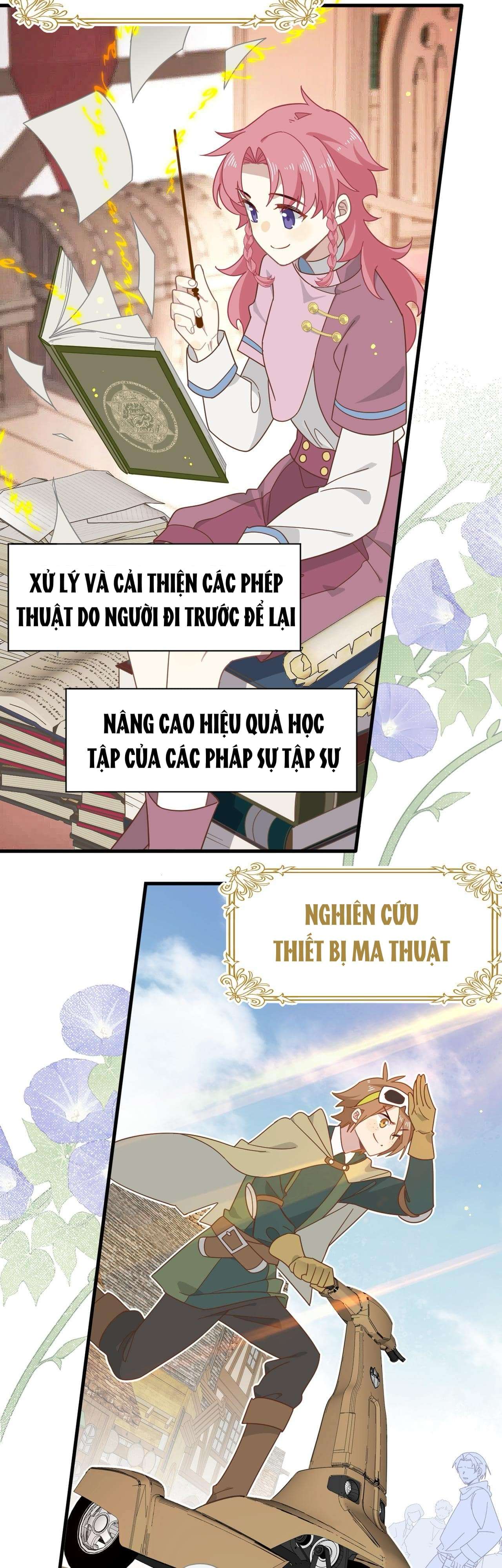 Xuyên thành phù thủy nuôi dưỡng kỵ sĩ thánh điện Chapter 24 - Trang 4