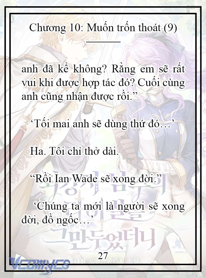 [Novel] Tôi Không Còn Là Đối Thủ Của Nam Chính Chap 10 - Trang 2