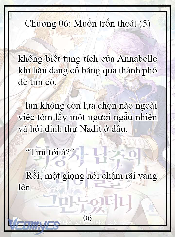 [Novel] Tôi Không Còn Là Đối Thủ Của Nam Chính Chap 6 - Trang 2