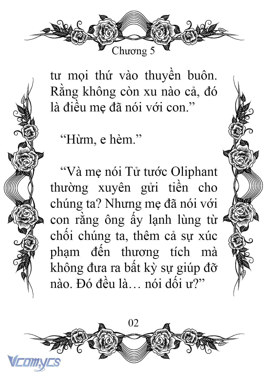 [Novel] Chào Mừng Đến Với Dinh Thự Hoa Hồng Chap 5 - Trang 2