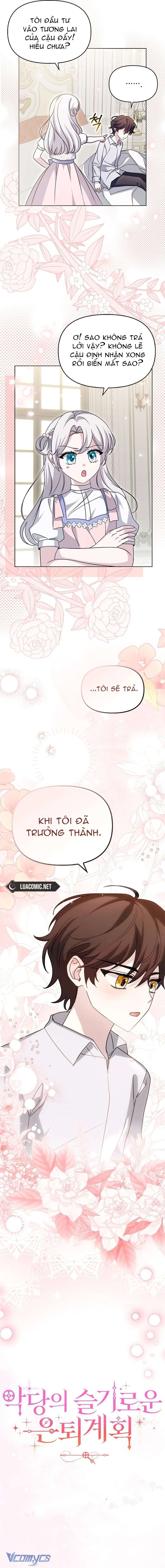 Kế Hoạch Nghỉ Hưu Của Nhân Vật Phản Diện Chapter 13 - Trang 4