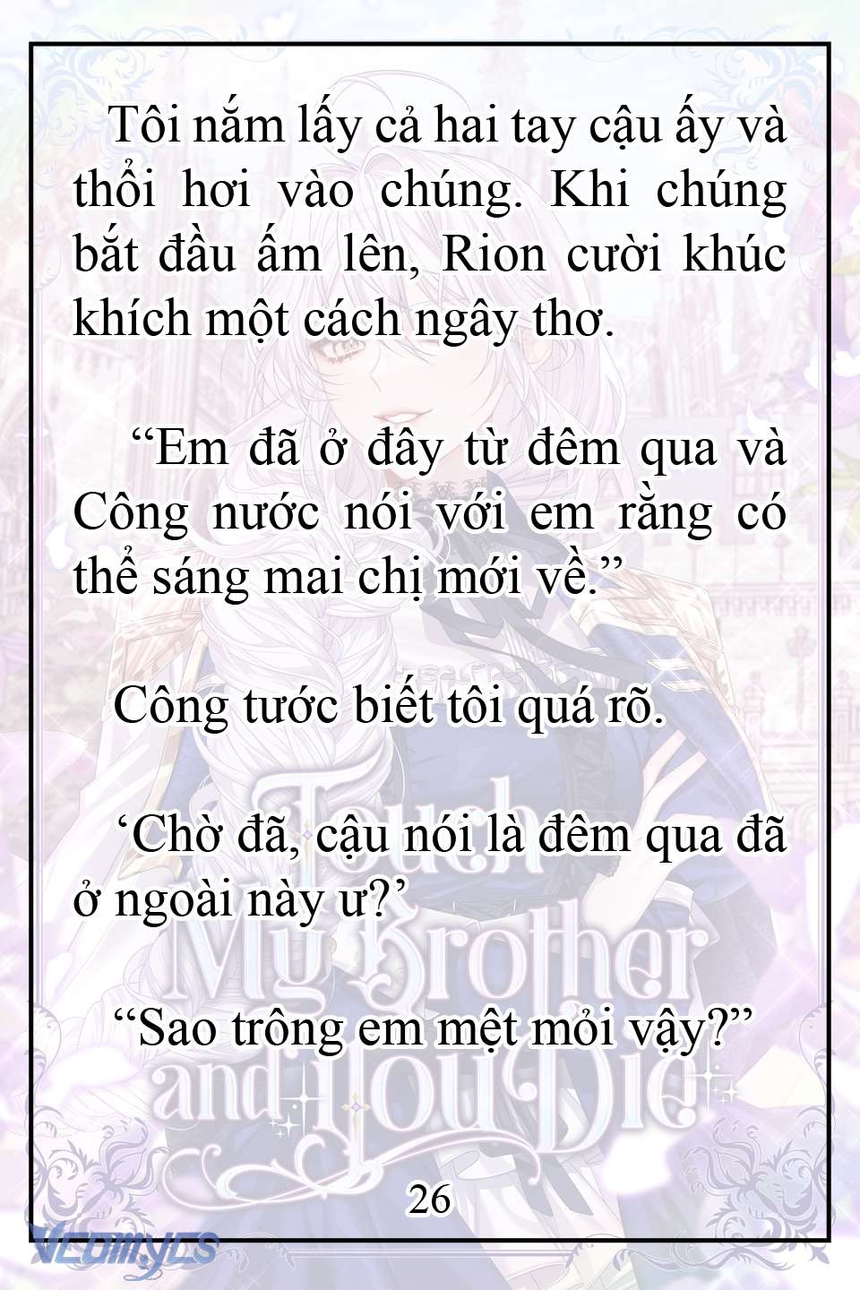 [Novel] Động Vào Em Trai Tôi Xem, Các Người Chết Chắc Chap 9 - Trang 2