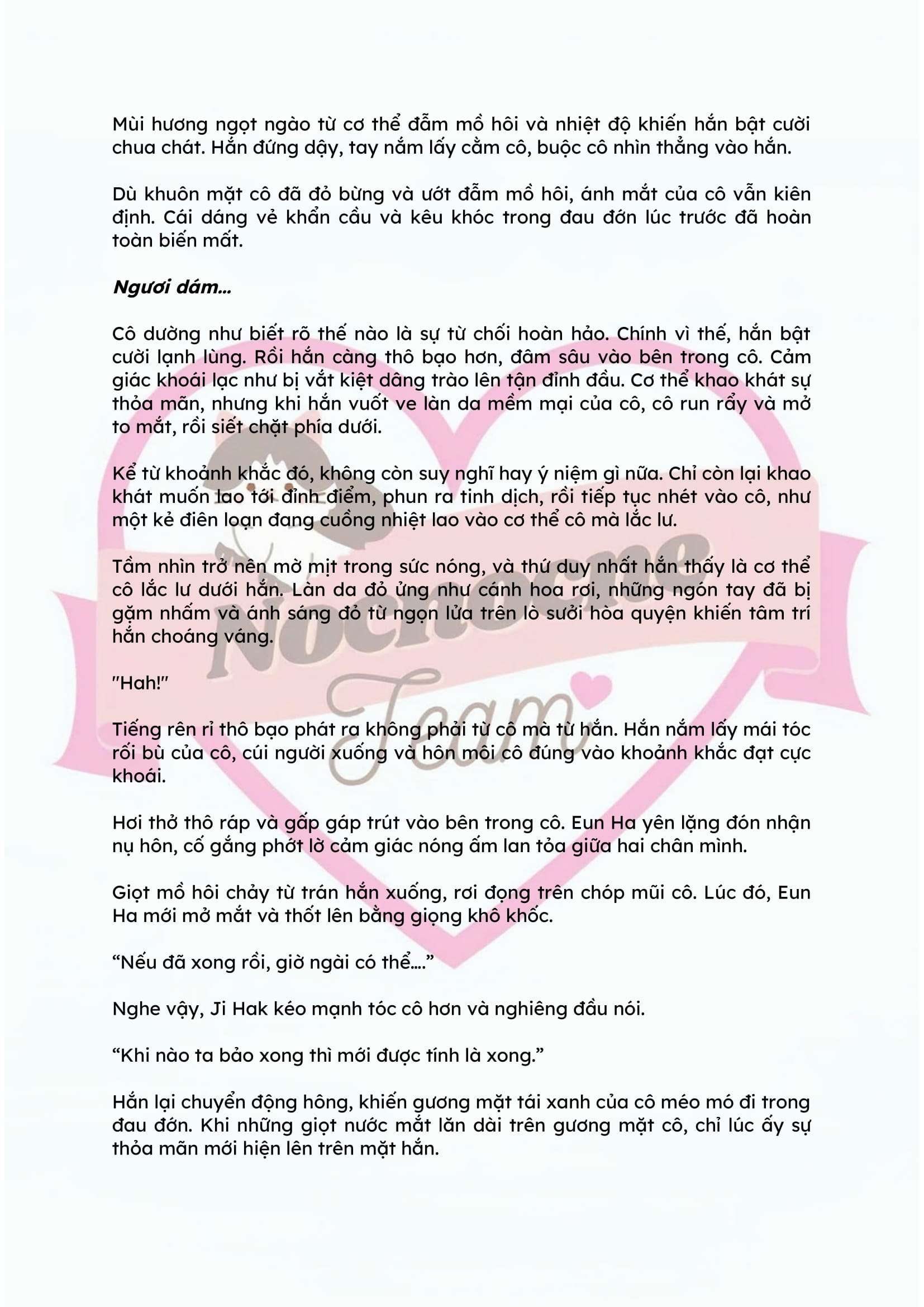 [NOVEL] ĐÊM HỖN LOẠN Chap 31 - Next Chap 32