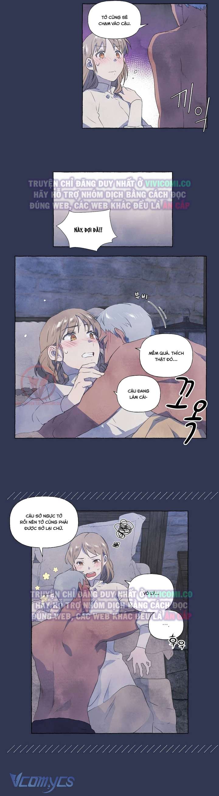 [18+] Chàng Sói Ngốc Và Nàng Thủ Thư Chapter 3 - Trang 3