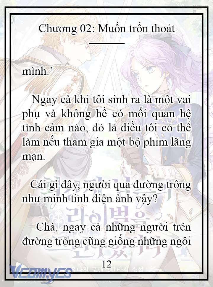 [Novel] Tôi Không Còn Là Đối Thủ Của Nam Chính Chap 2 - Trang 2