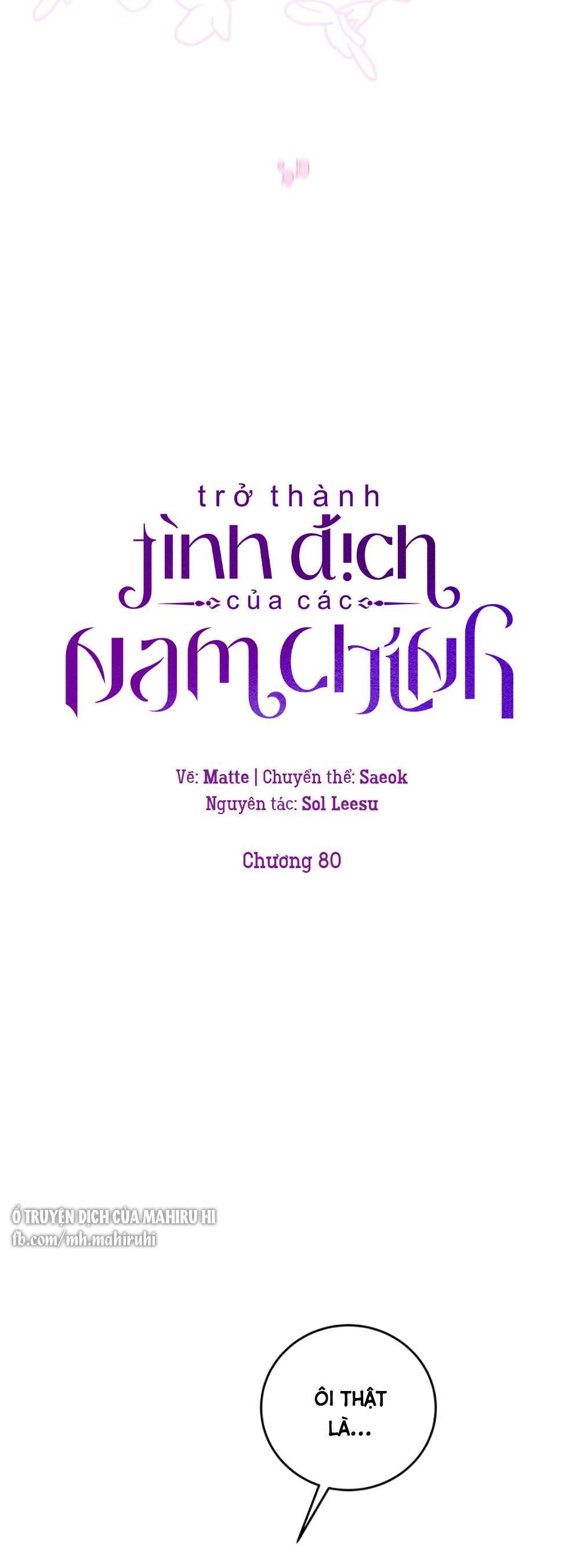 Trở Thành Tình Địch Của Các Nam Chính Chapter 80 - Trang 3