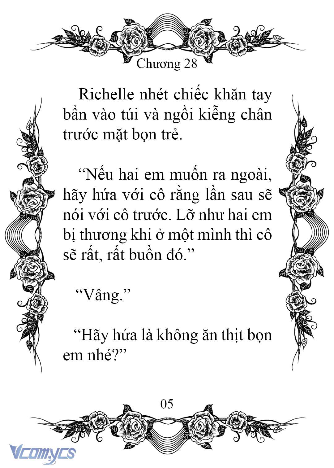 [Novel] Chào Mừng Đến Với Dinh Thự Hoa Hồng Chap 28 - Trang 2