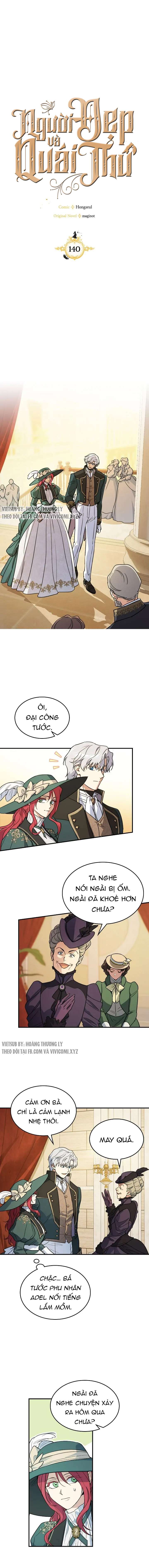 Người Đẹp Và Quái Thú Chap 140 - Trang 2