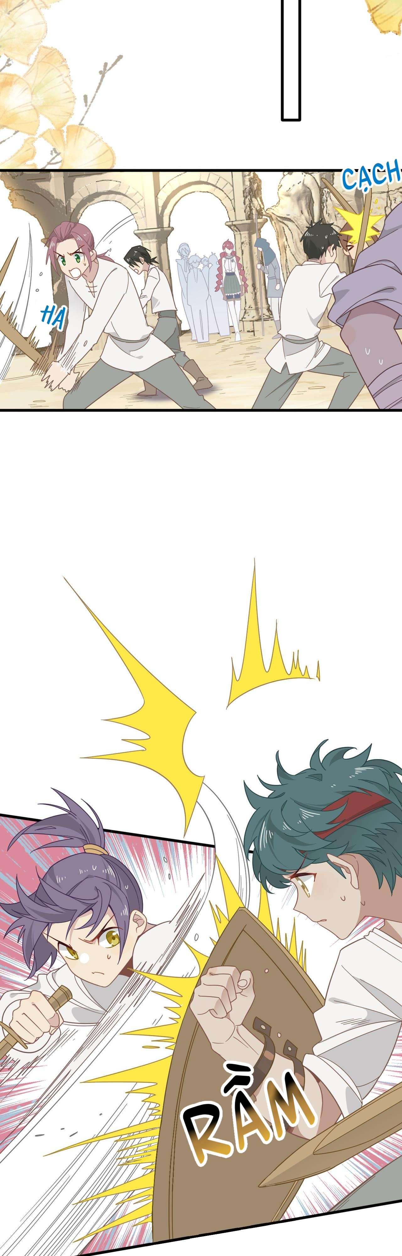 Xuyên thành phù thủy nuôi dưỡng kỵ sĩ thánh điện Chapter 22 - Trang 4