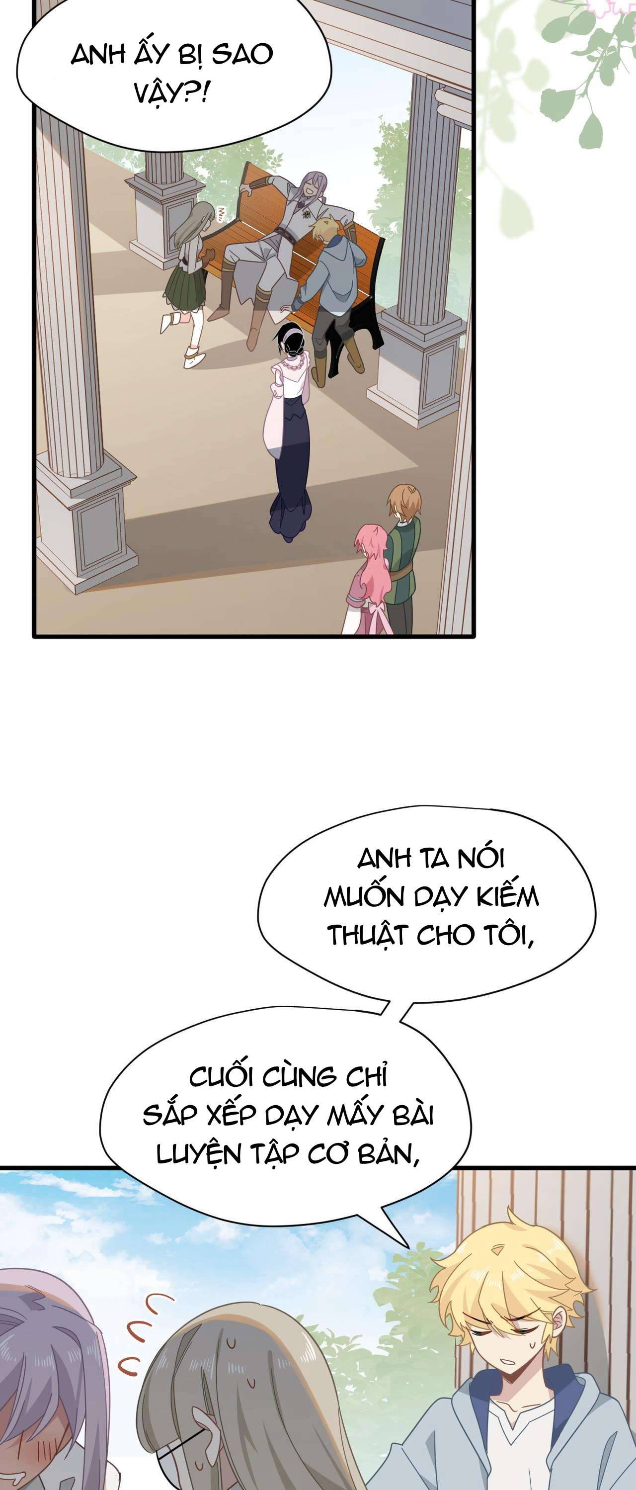 Xuyên thành phù thủy nuôi dưỡng kỵ sĩ thánh điện Chapter 26 - Trang 4