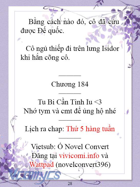 [Novel] Làm Ác Nữ Bộ Không Tốt Sao? Chap 184 - Next Chap 185