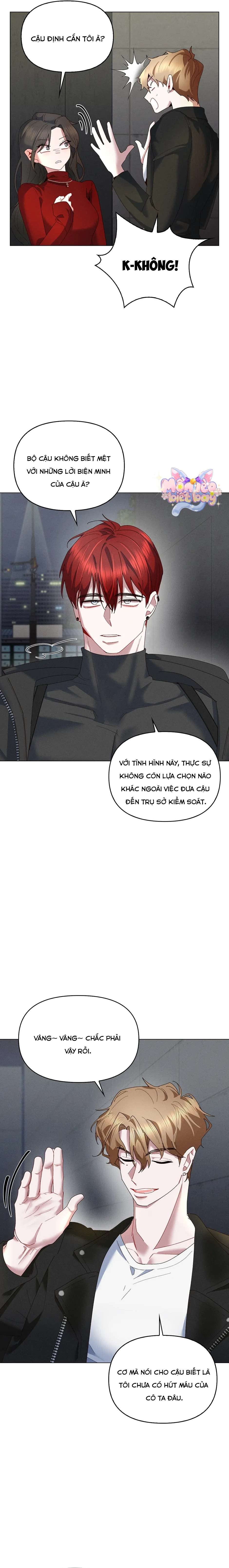 [18+] Nụ Hôn Máu Chapter 5 - Trang 4