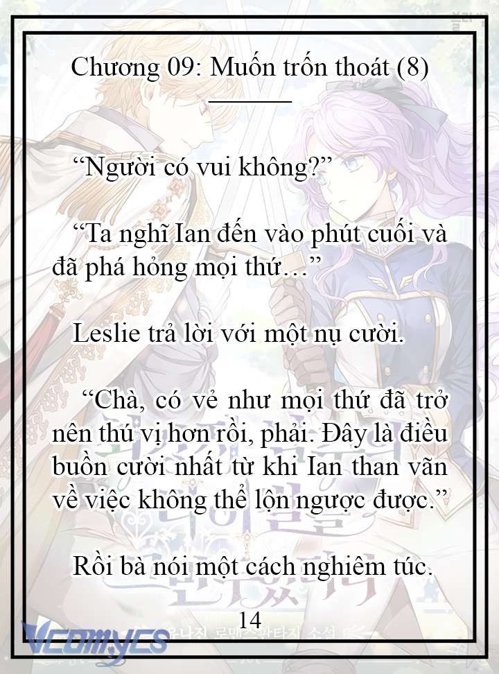 [Novel] Tôi Không Còn Là Đối Thủ Của Nam Chính Chap 9 - Trang 2