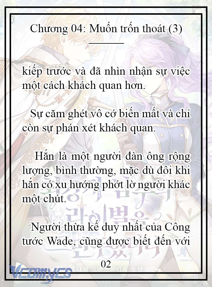 [Novel] Tôi Không Còn Là Đối Thủ Của Nam Chính Chap 4 - Trang 2