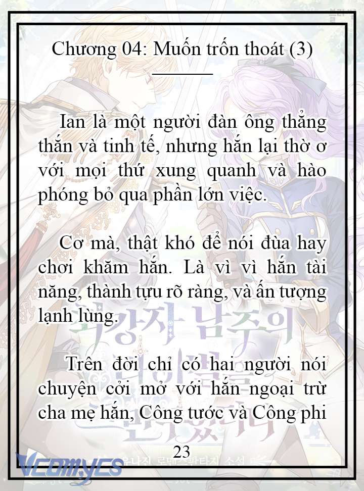 [Novel] Tôi Không Còn Là Đối Thủ Của Nam Chính Chap 4 - Trang 2
