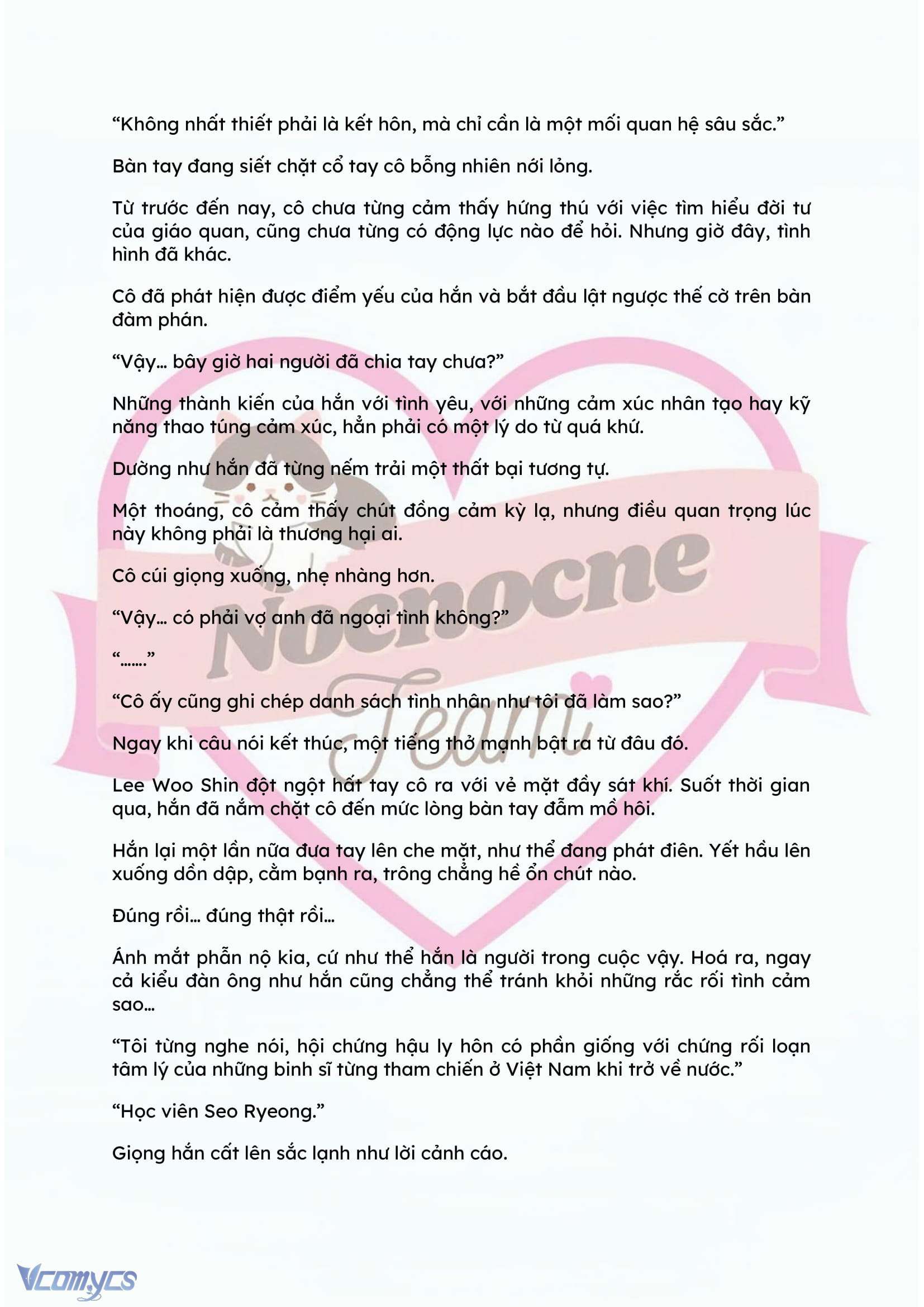 [NOVEL] KẾT HÔN VỚI KẺ TÂM THẦN Chap 59 - Trang 2