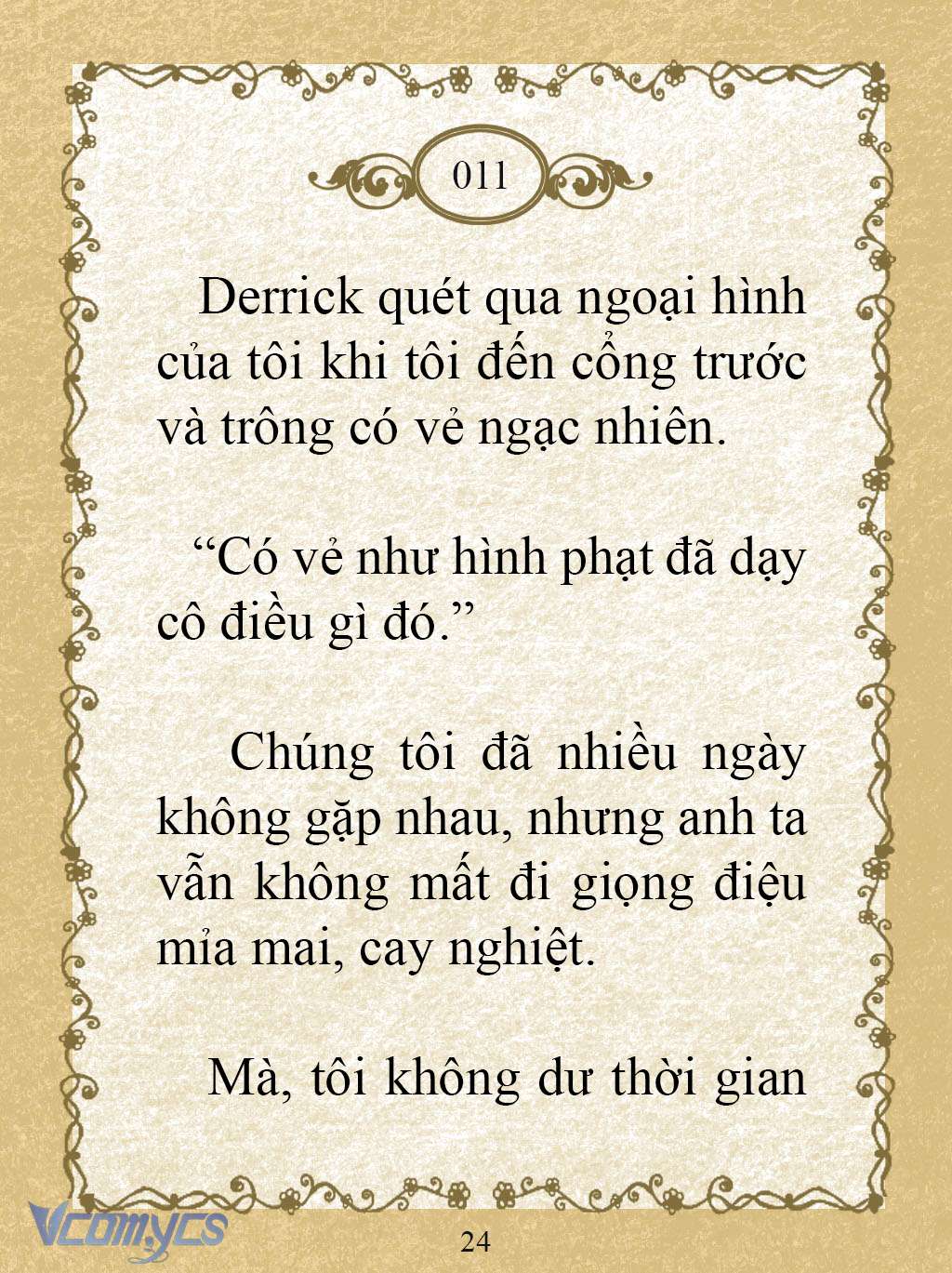 [Novel] Kẻ Phản Diện Được Định Phải Chết Chap 11 - Next Chap 12